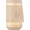 Ekena Millwork Eugene Smooth Timber Gable Bracket, Douglas Fir, 36"W x 7"H x 3 1/2"D x 5 1/2"F, 5/12 Pitch GBW036X07X0406EUG00SDF - alternate 4